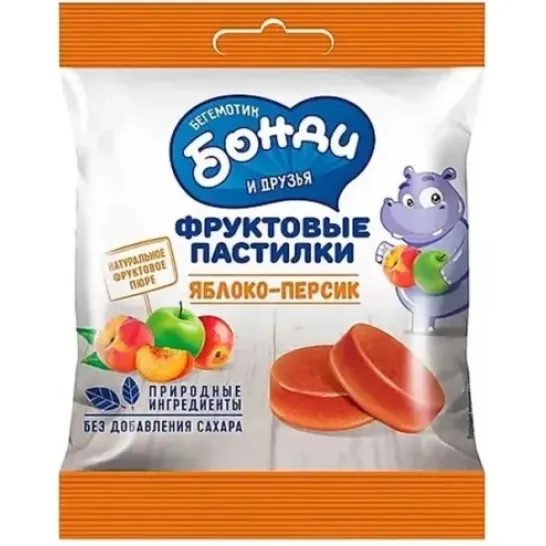 Конфета Фруктовые пастилки Бонди КДВ